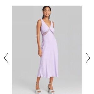 Wild Fable Lavender Midi Dress